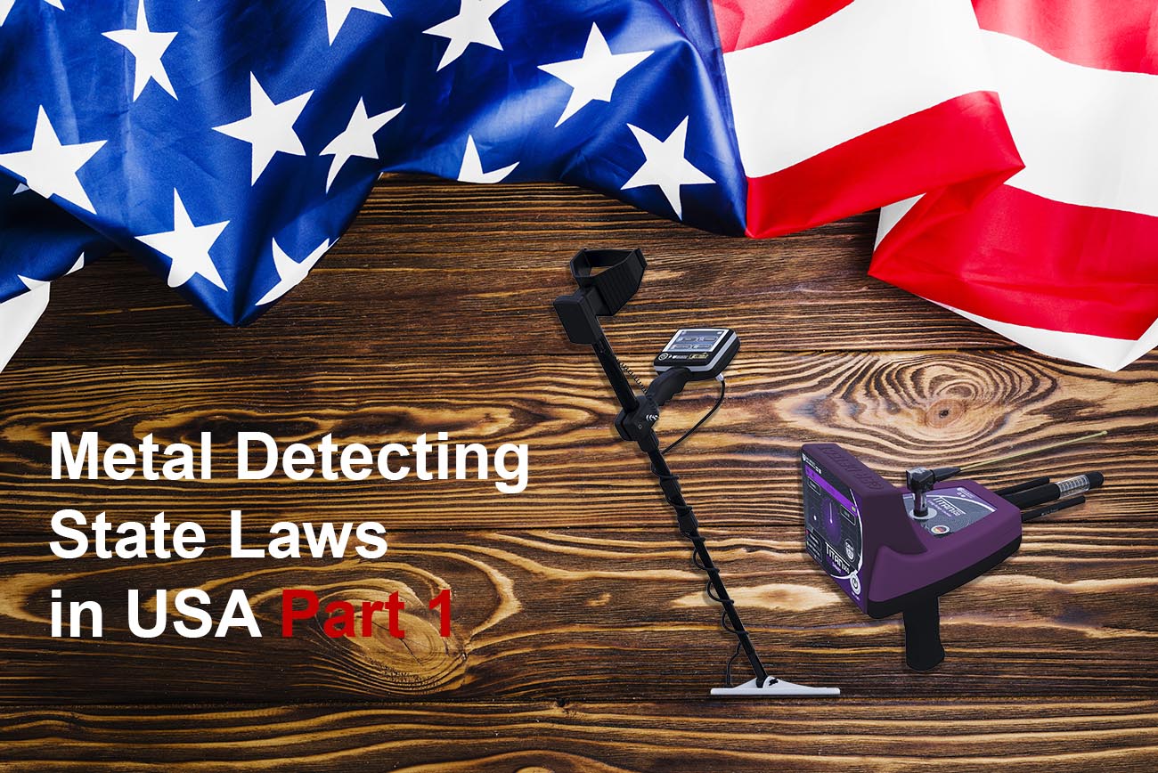 Metal Detecting State Laws in USA part 1