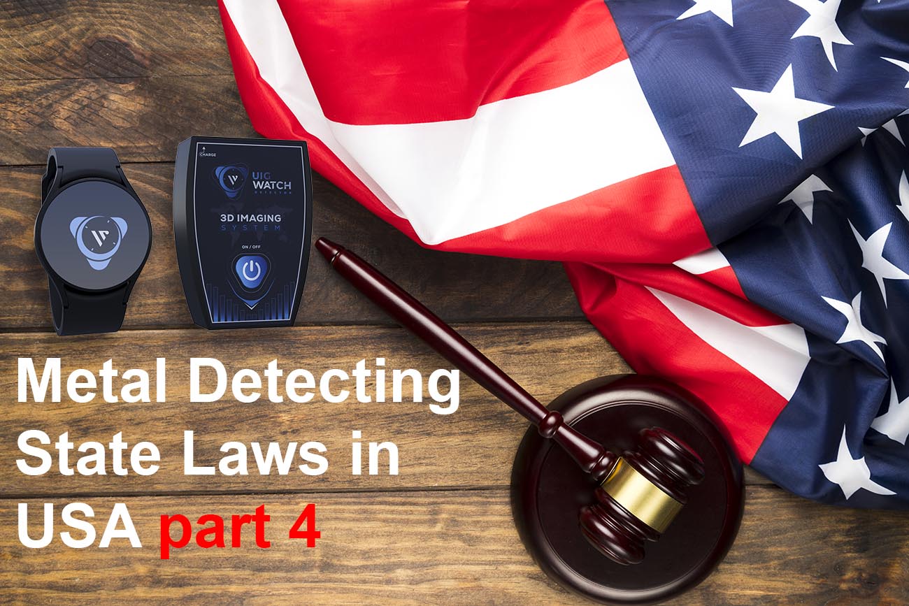 Metal Detecting State Laws in USA part 4